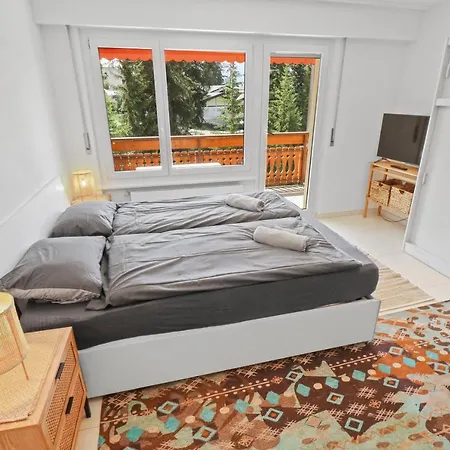 Studio Paisible Et Chaleureux Crans-Montana Exterior photo
