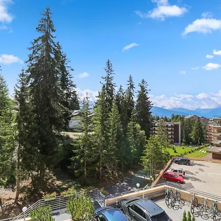 Studio Paisible Et Chaleureux Crans-Montana Exterior photo